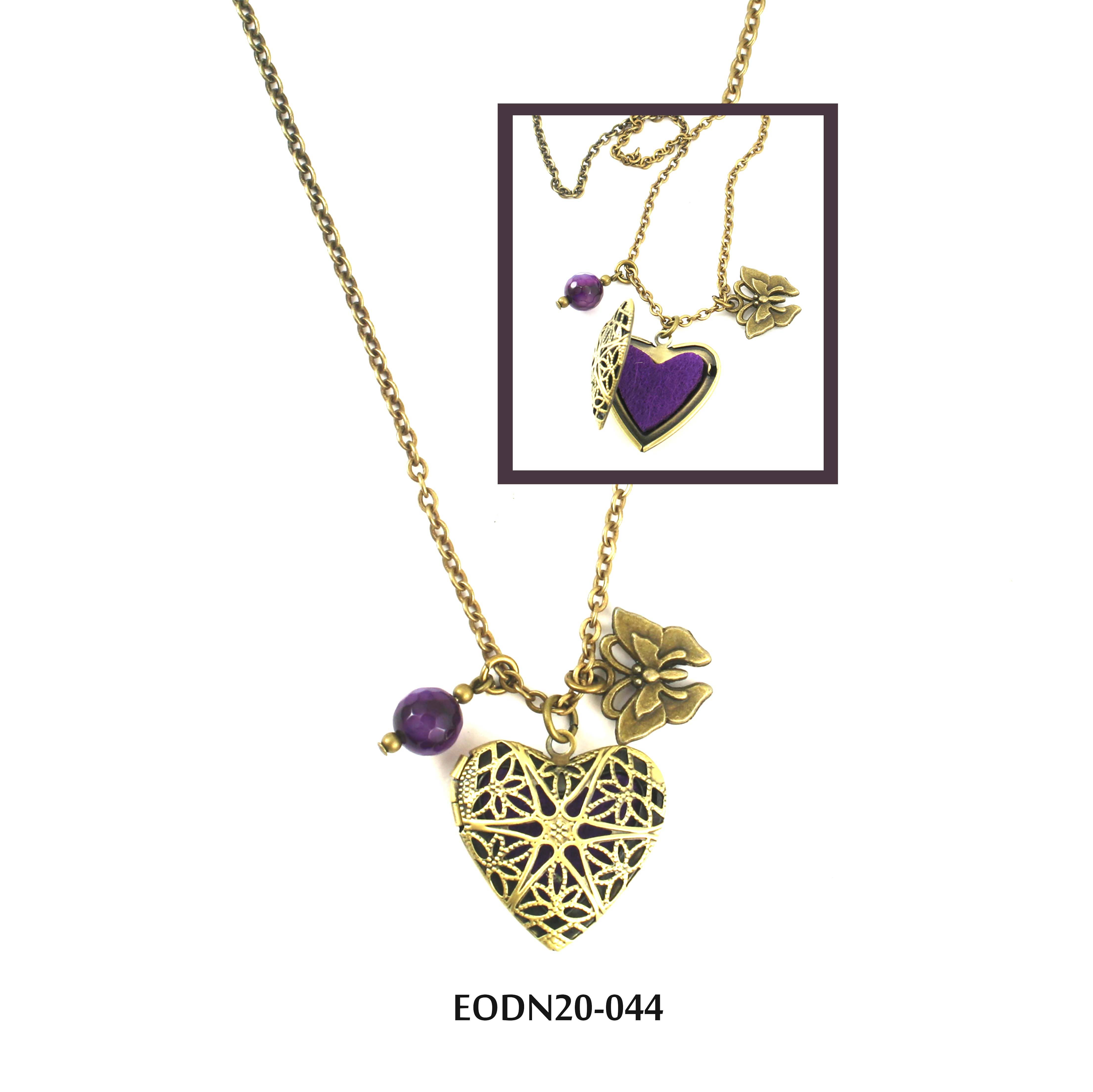 AAOTE - Wholesale Aromatherapy Necklace - Valentine Gift Aromatherapy Diffuser Locket on long chain16