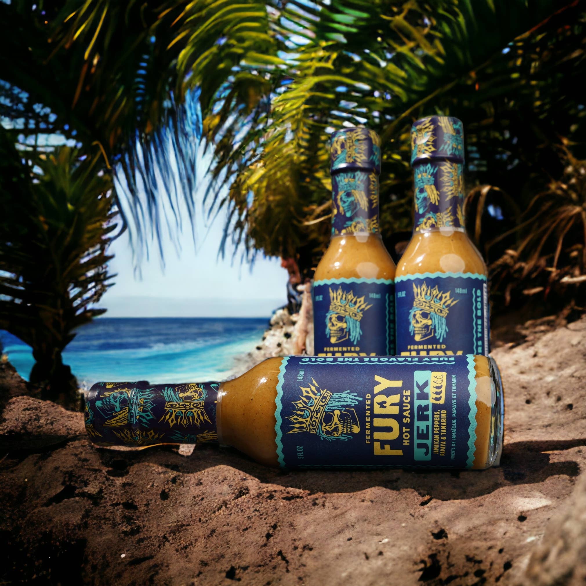 Fury Hot Sauce - Vendita all'ingrosso Salse piccanti - Jerk - Salsa piccante Jamaican Scotch Bonnet