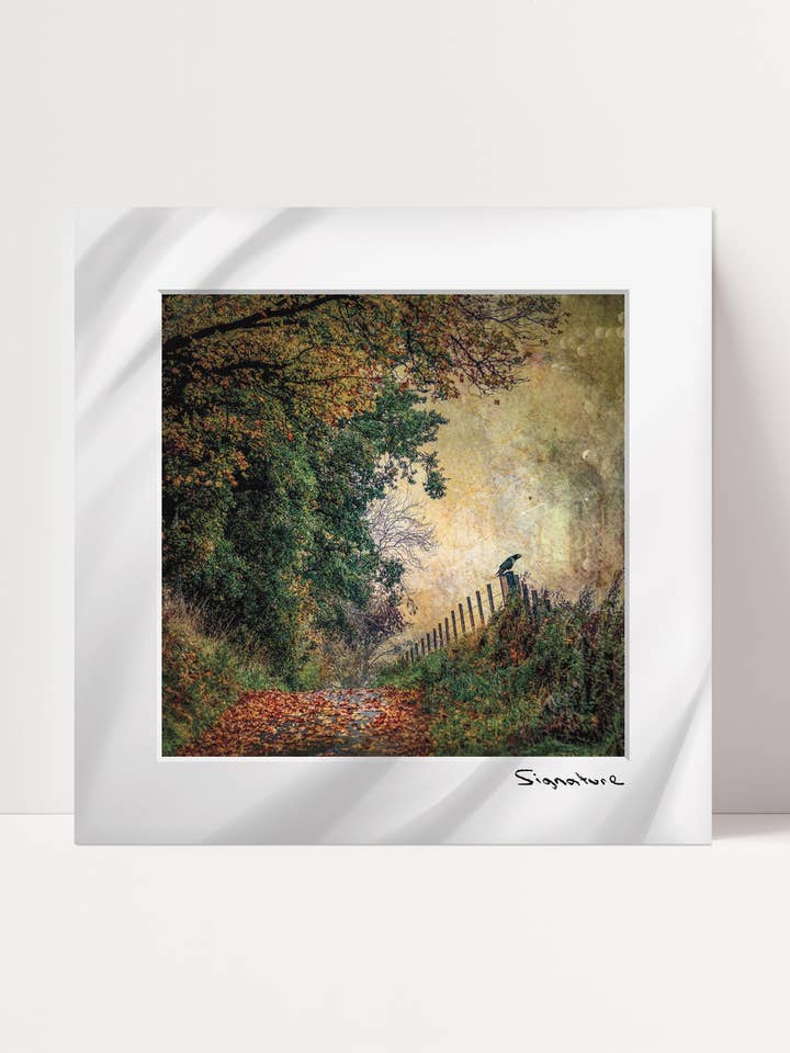 Jennys Straße - Herbst für den Großhandel von Ecosse Encaustics Cards