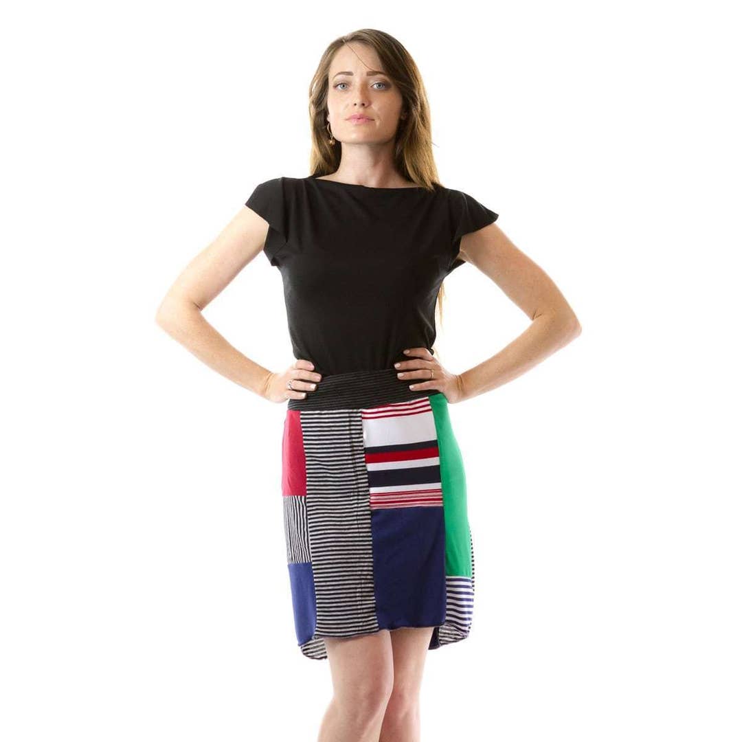Matrushka - Wholesale Skirt - Women's - Patchwork Skirt