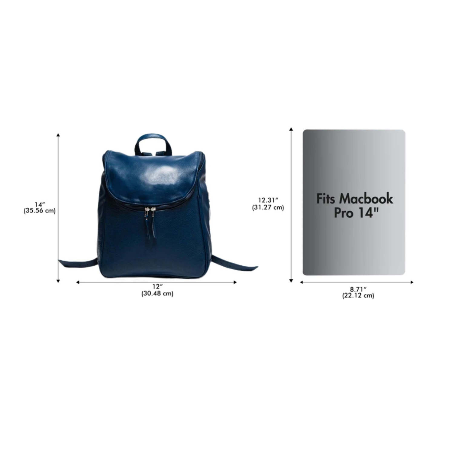 Hides – wholesale Ryggsäck - Unisex – Studentryggsäck i läder41