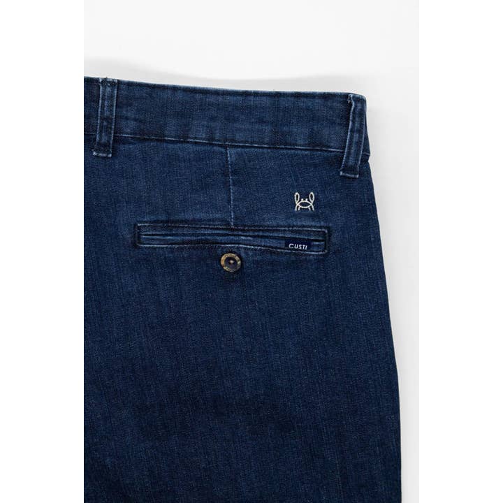 Elastische denim chino broek | Litri voor wholesale door Custi Mikelo: Made in Spain