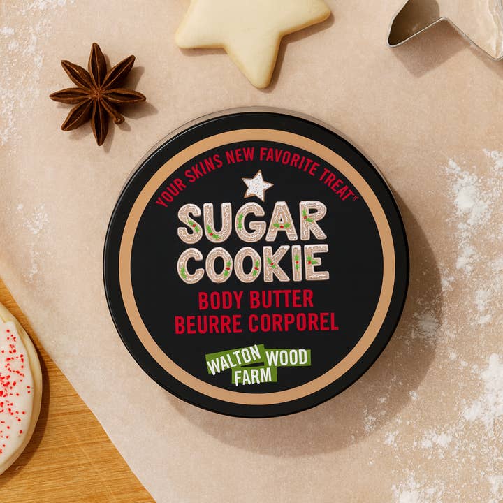 Sugar Cookie Body Butter 8oz for wholesale by Walton Wood Farm Corp.