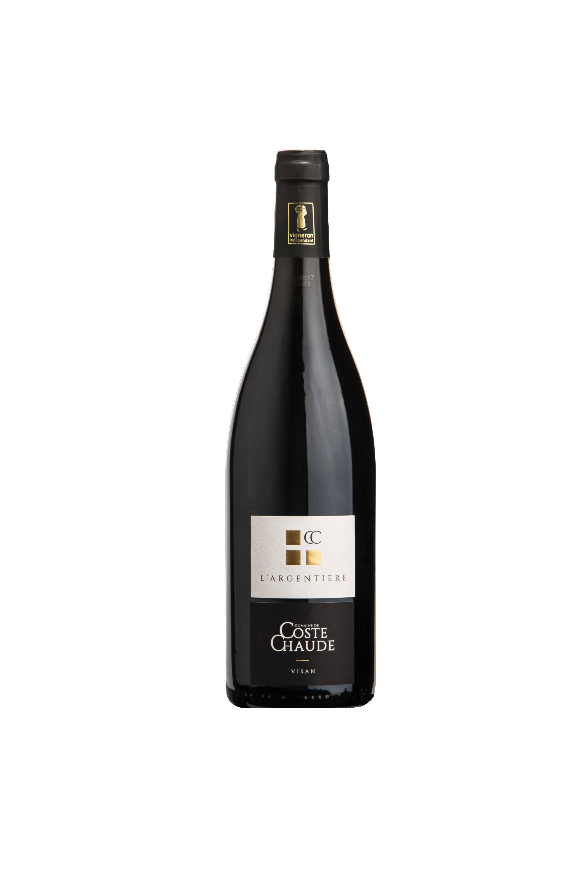 Domaine De Coste Chaude – Großhandel Rotwein – Cuvee L'Argentière 2017 AOC Côtes du Rhône Village Visan BIO