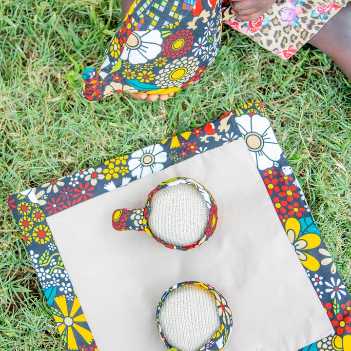 Grain of Rice Project - Wholesale Toy Set - Kids - Children's Fabric Tea Play Set1