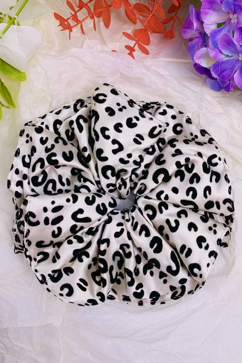 BYREN | ÉLINE L'ATELIER - Wholesale Hair Accessories Set - Women's - Leopard Print Elastic Scrunchies FQ740