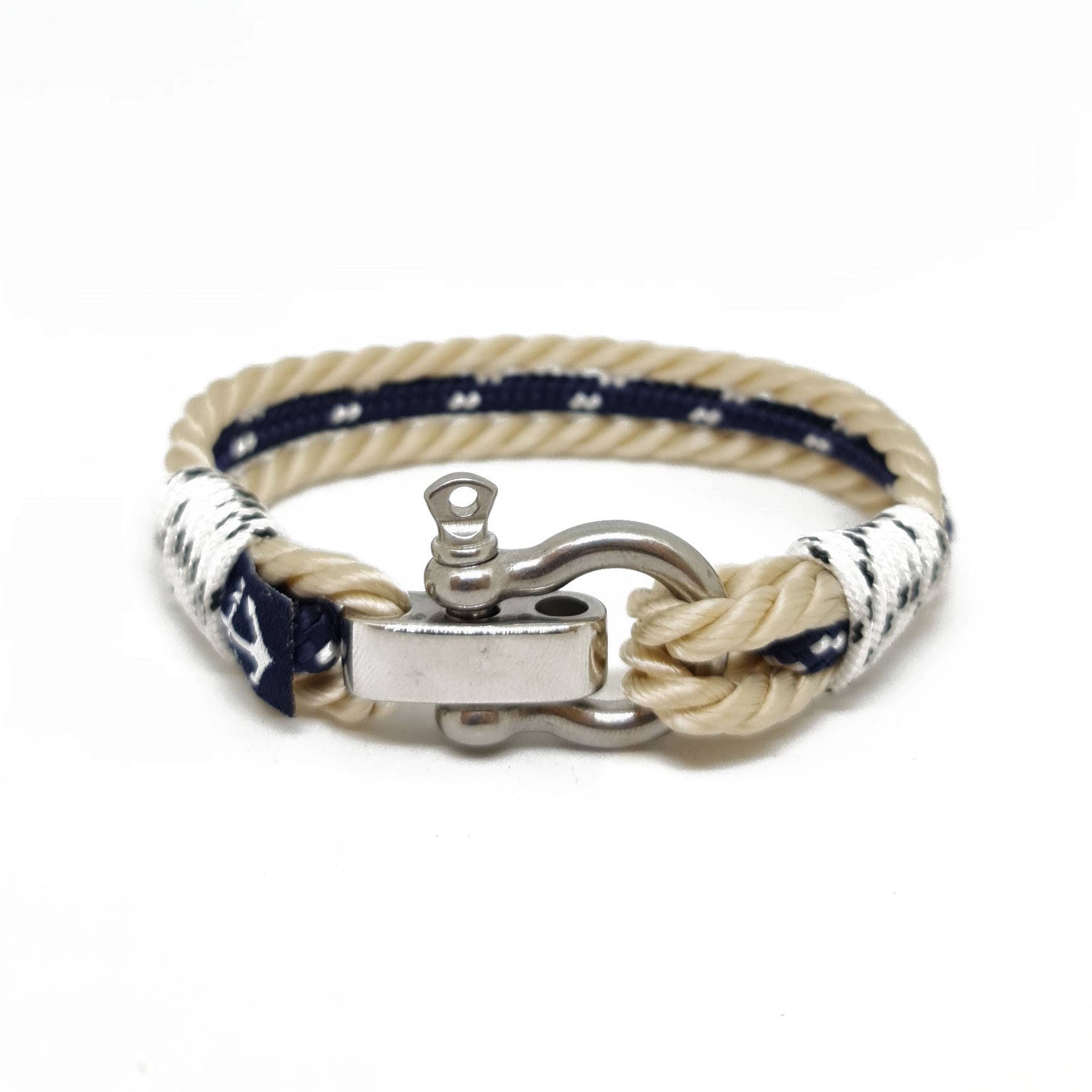 Blue Classic Eoin Nautical Bracelet By Bran Marion for wholesale on Faire
