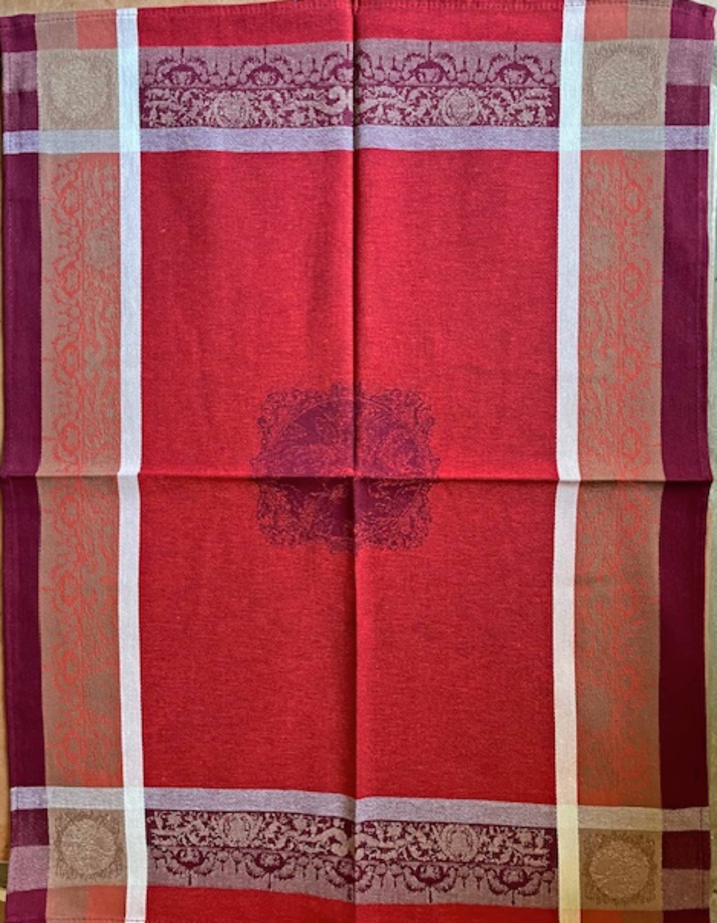 La Maisonnette – Toalha de chá por atacado – Toalhas Barocos Chá French Jacquard pack de 61