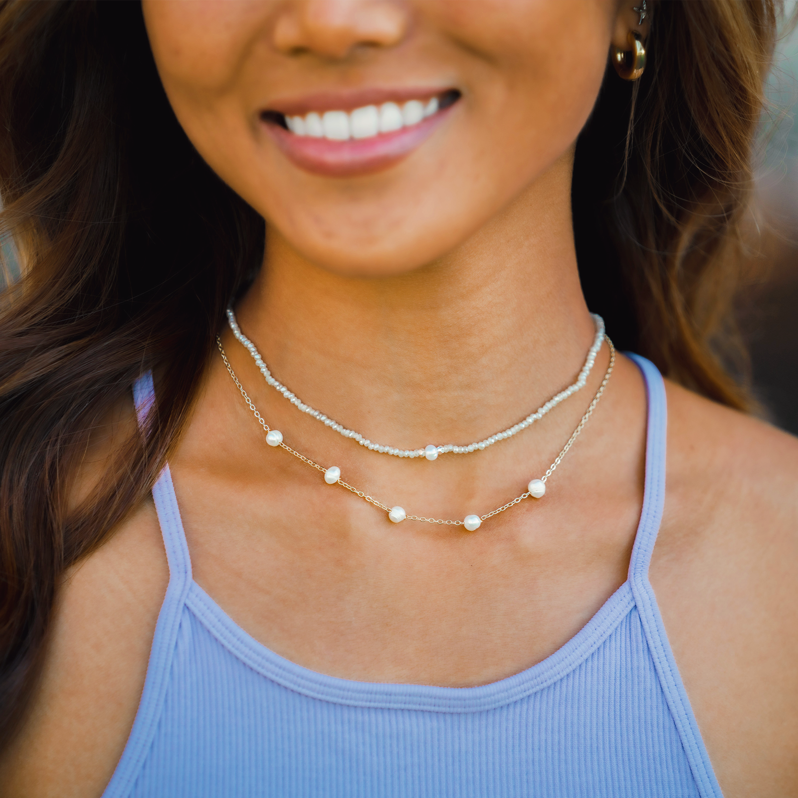 Lotus and Luna - Wholesale Beaded/Pearl Necklace - Self Love Pearl Goddess Necklace6