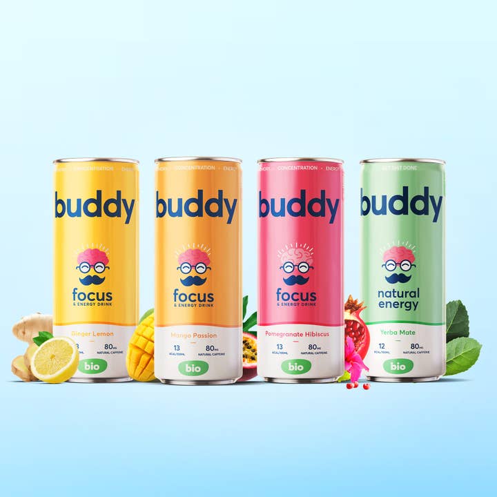 buddy - Wholesale Sports/Energy Drink - Buddy – Natural and organic energy drink