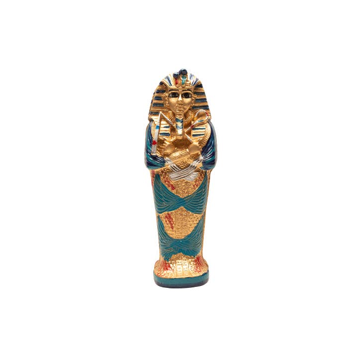Discoveries, Inc. - Wholesale Decoratief beeldje - Egyptische Sarcofaag Doos Gips - 8"5