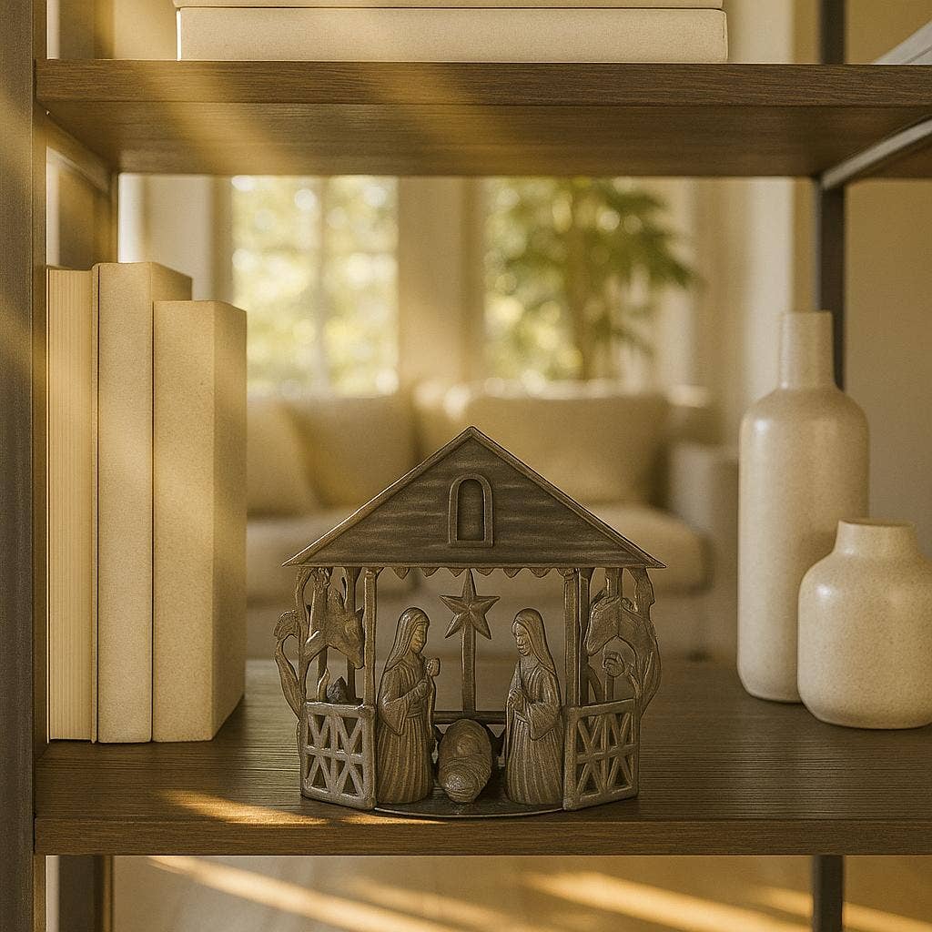 Beyond Borders - Wholesale Nativity Scene Decor - Large 3D Manger Scene2