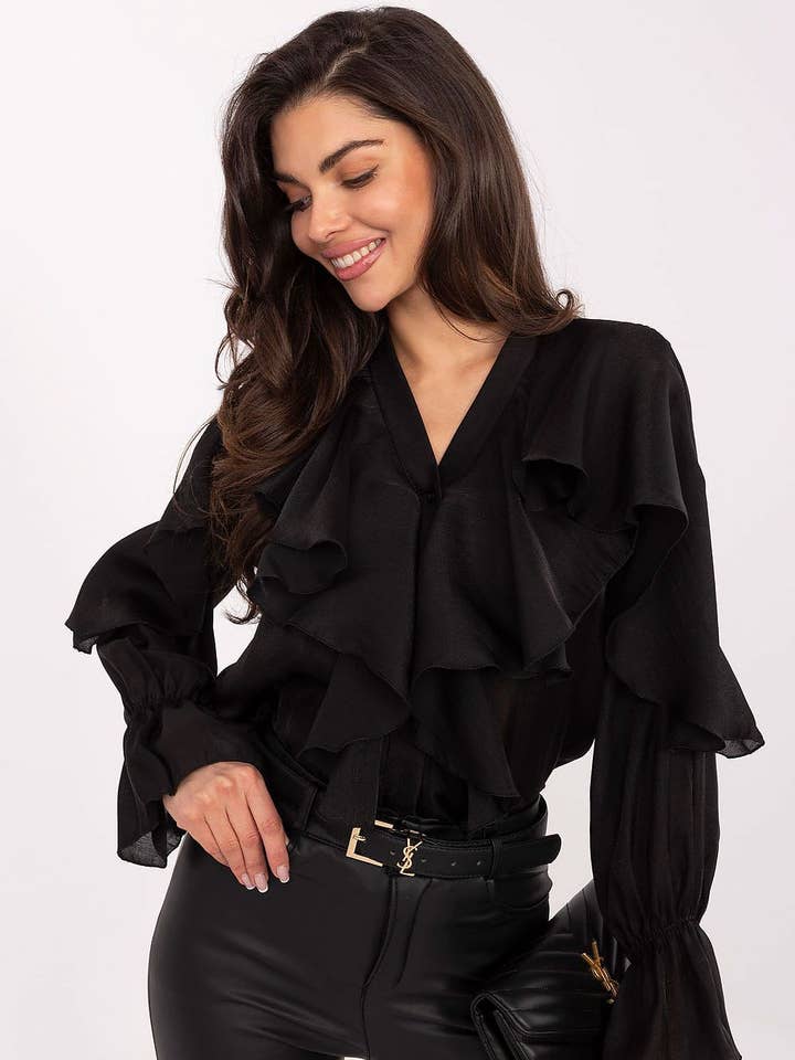 Langarm Hemd Model 220432 Rue Paris für den Großhandel von Lieber Deem Marktplatz