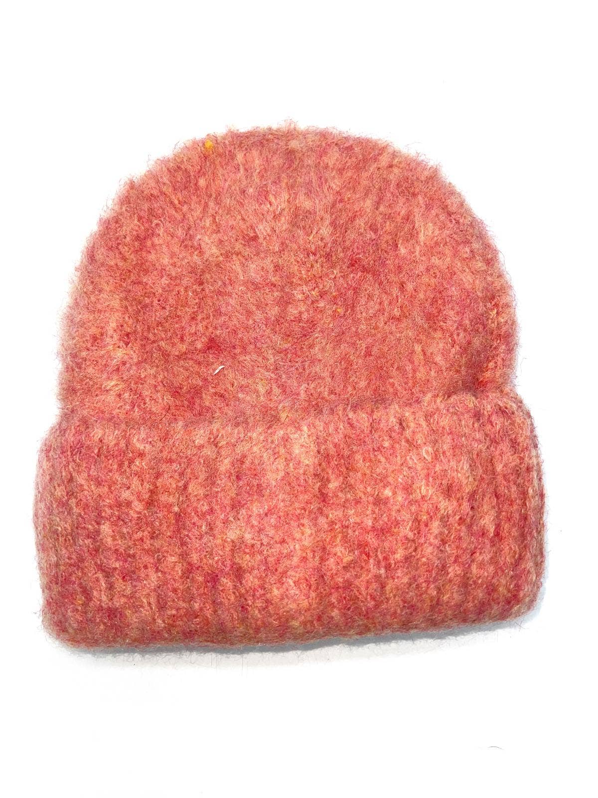 LINETA - Wholesale Beanie - Women's - BX-27 Speckled plain bonnet with lining1