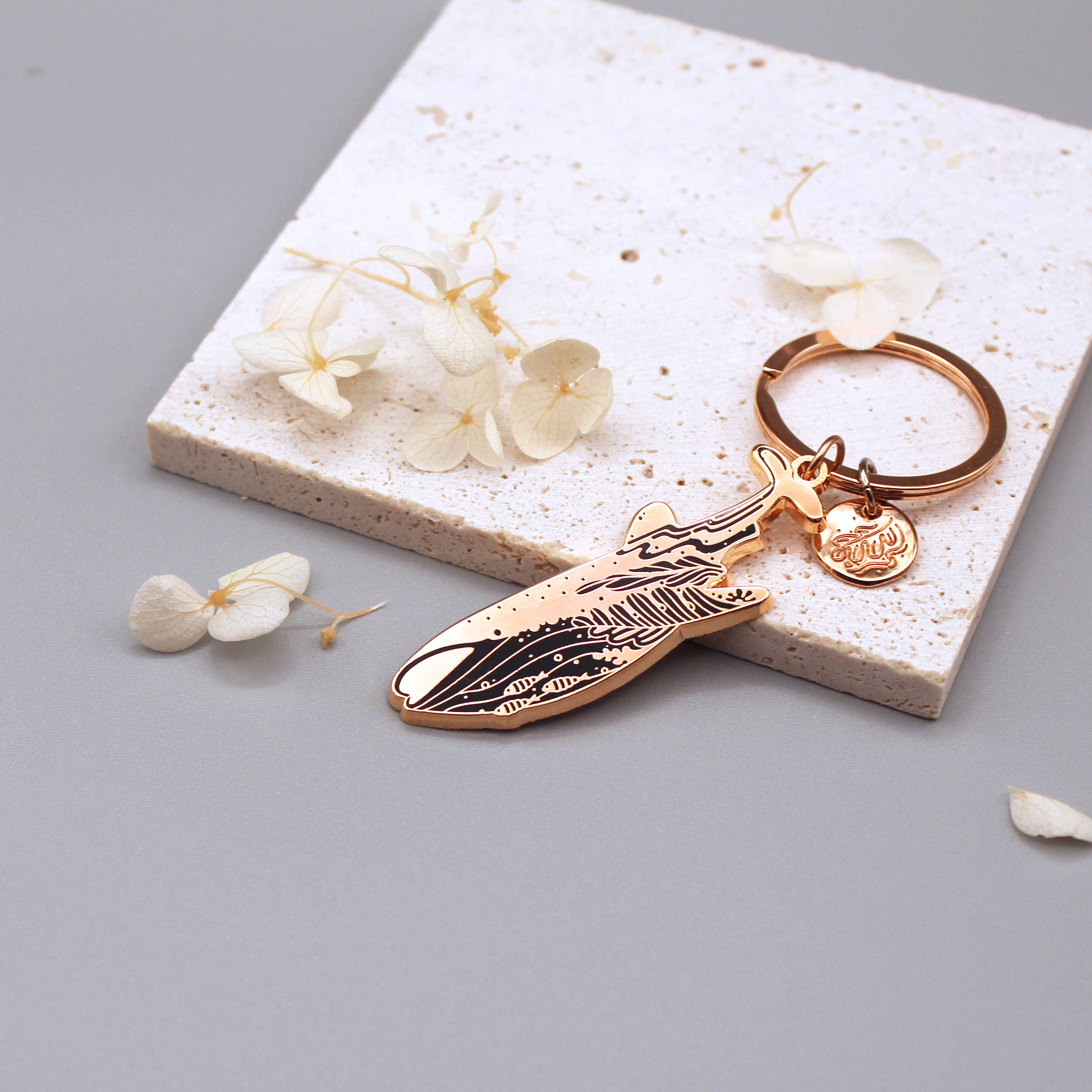 sol&mar art co. - Wholesale Keychain - Unisex - Whale Shark Enamel Keychain1