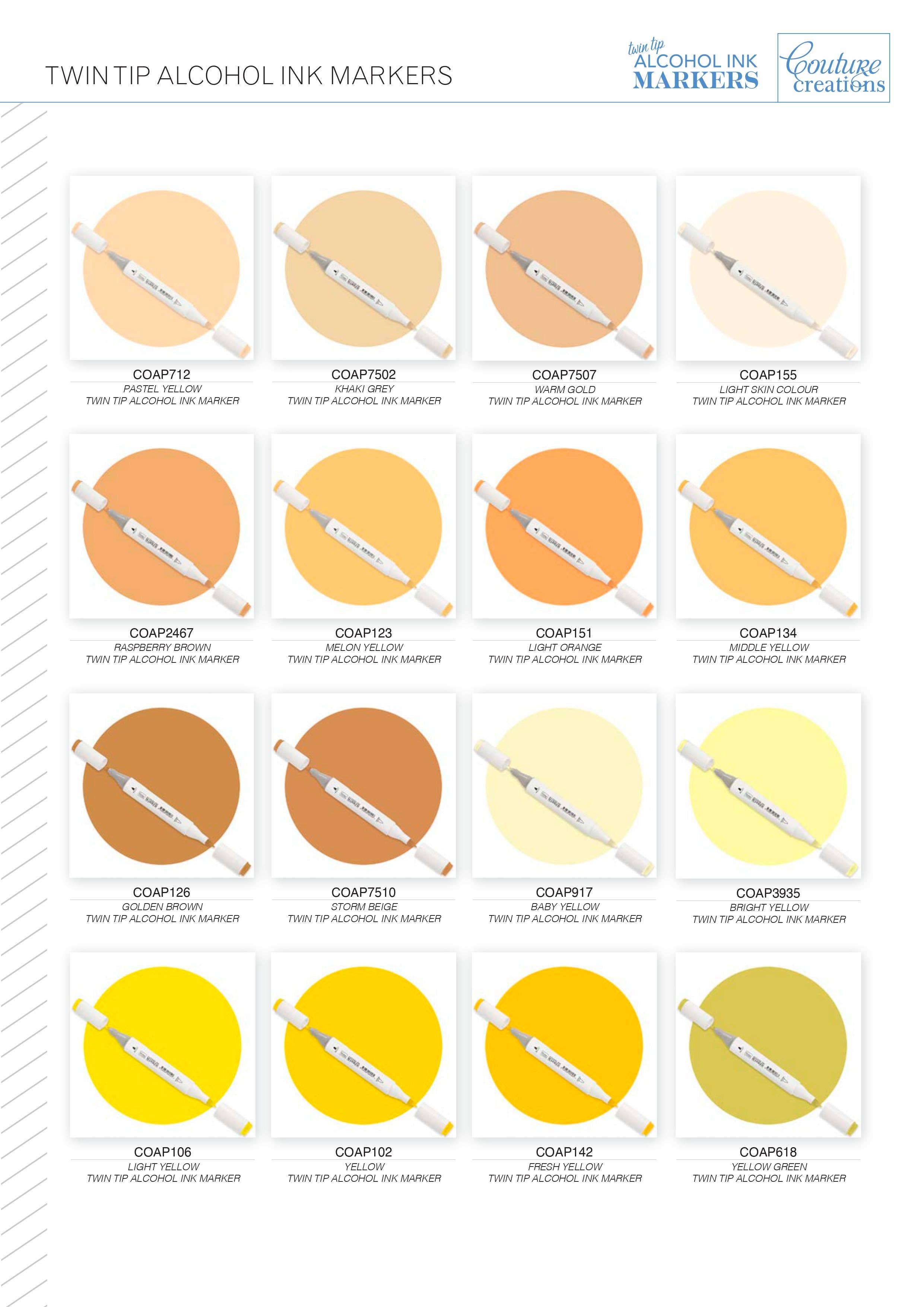 Ecstasy Crafts Distributing – wholesale Marker – Twin Tip Alcohol Ink Marker - Purples & Pinks26