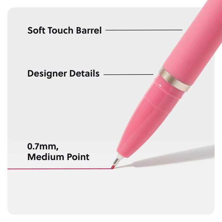 U Brands - Wholesale Pen - U Brands Pastel Brights The Catalina Felt Tip Pens, Colored Ink, 10 CT Assorted Colors4