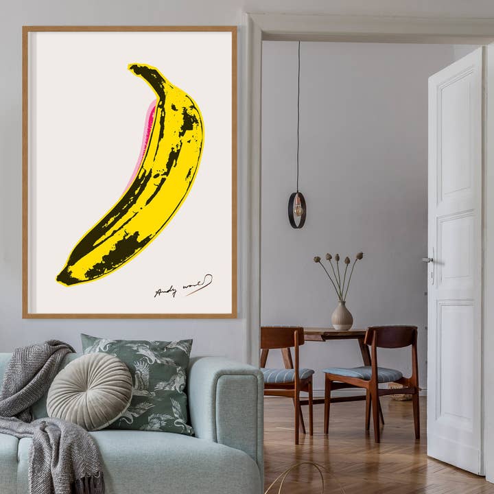 Ink & Drop - Wholesale Poster - Warhol Banana Poster2