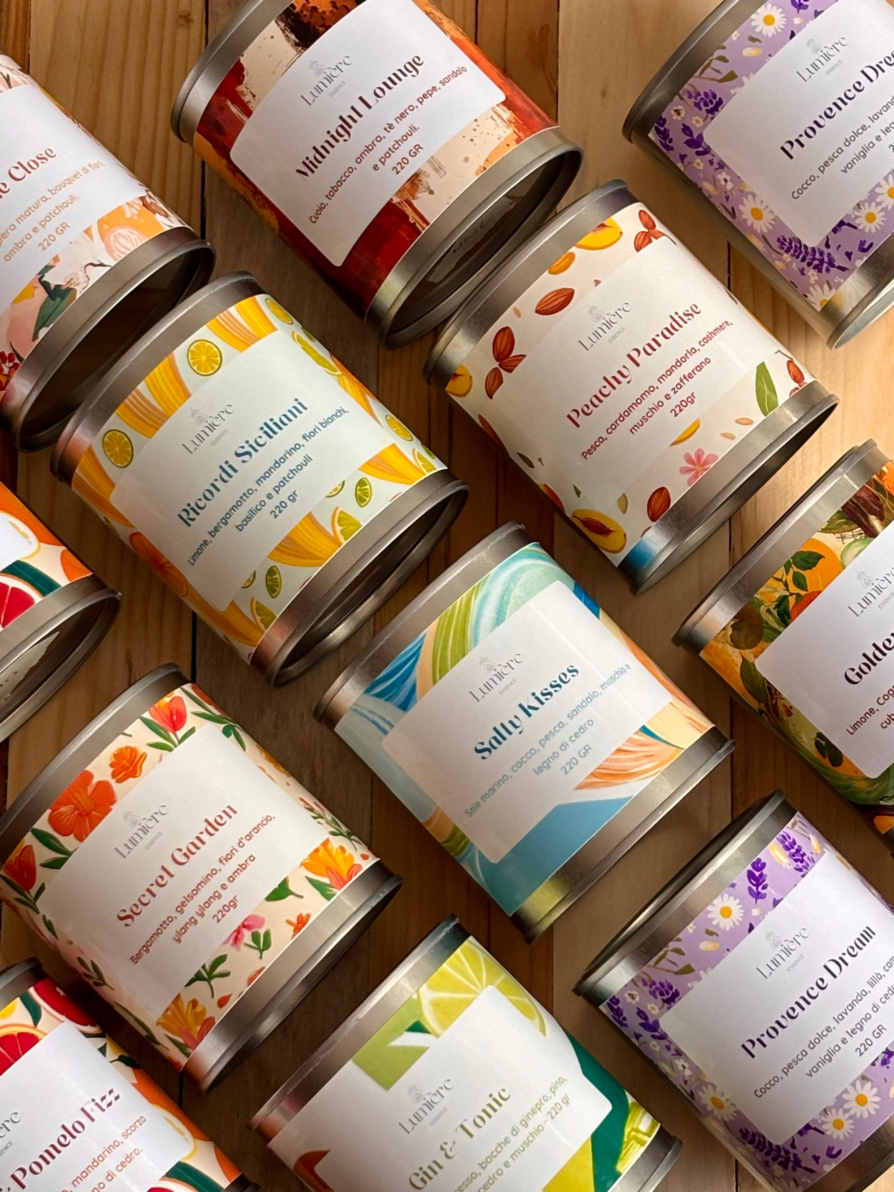 Kit Little Garden - Wholesale Jar/Filled Candle - Starter Pack | Candles 220g