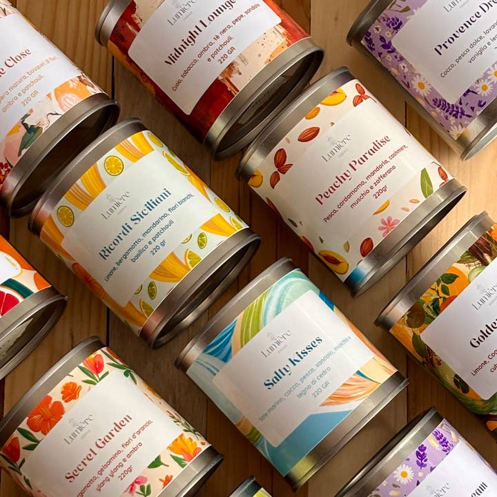 Kit Little Garden - Wholesale Jar/Filled Candle - Starter Pack | Candles 220g0