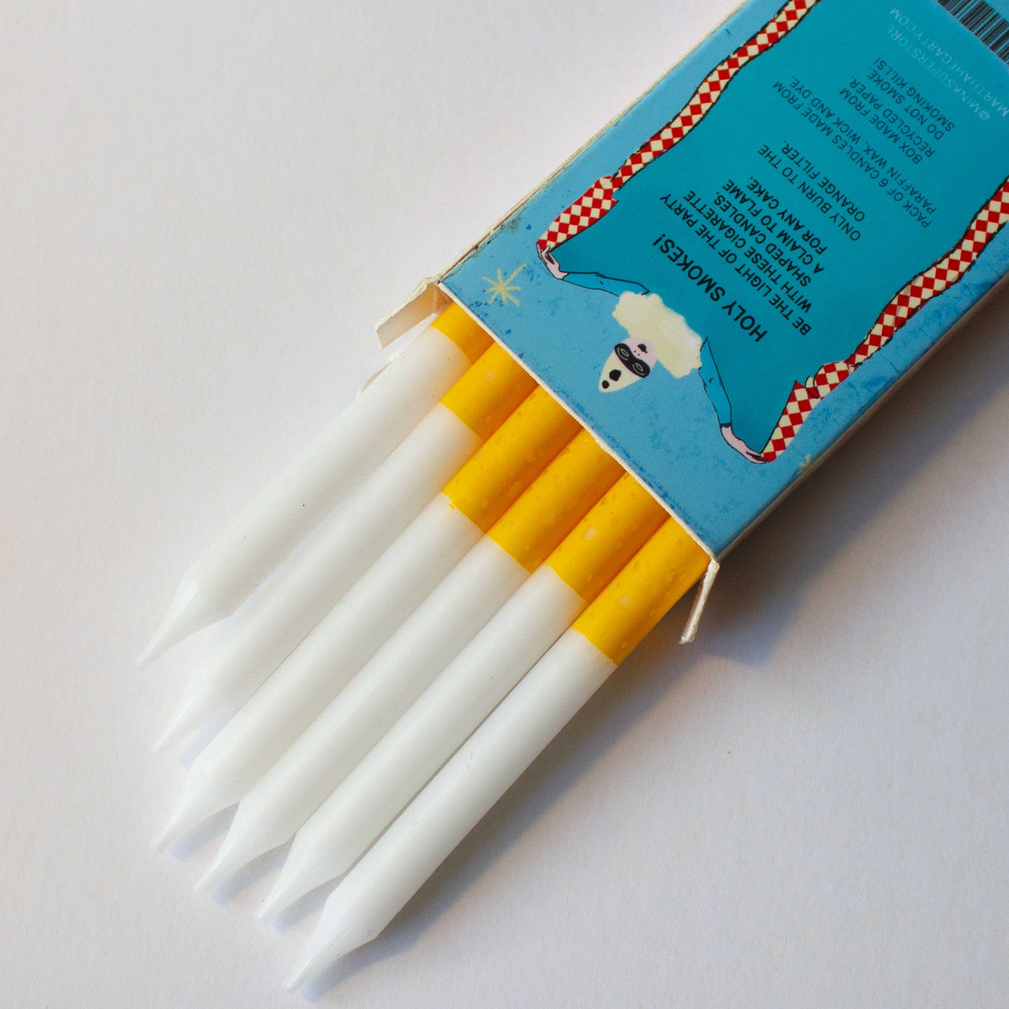 Mink - Wholesale Cake Candle - Holy Smokes! Cigarette birthday candles6