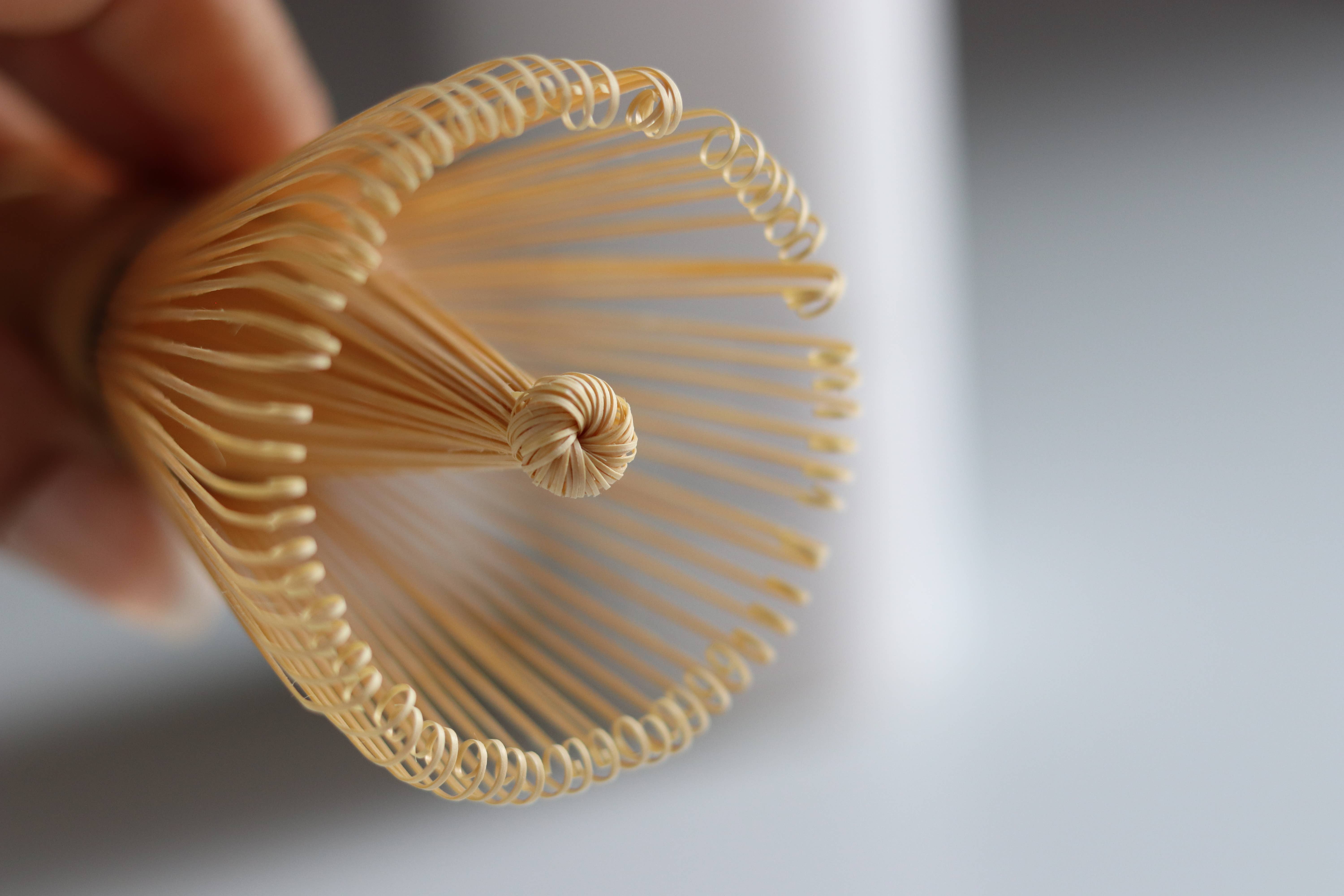 KAMIFOOD - Wholesale Whisk - MATCHA WHISK, Bamboo Traditional, Paper Tube Packaging1