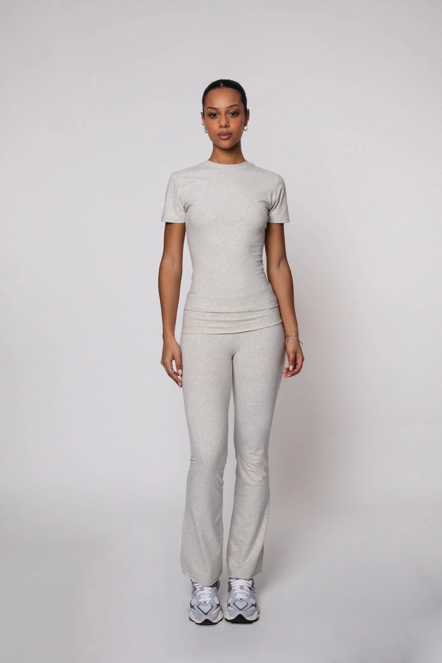 Grigio chiaro T-shirt Bandha a maniche corte in vendita all'ingrosso su Faire2