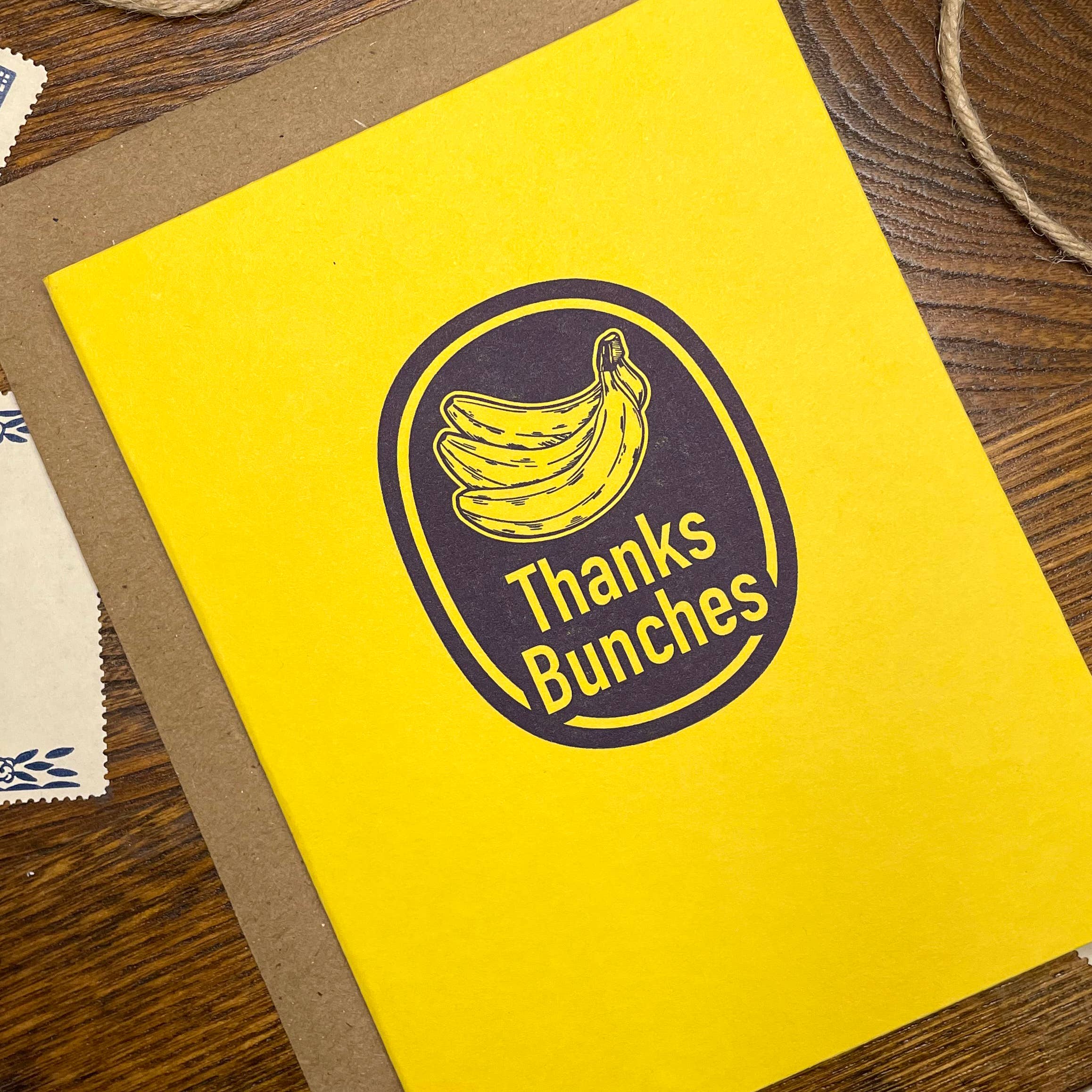 a. favorite design - Wholesale Thank You Card - thanks bunches2