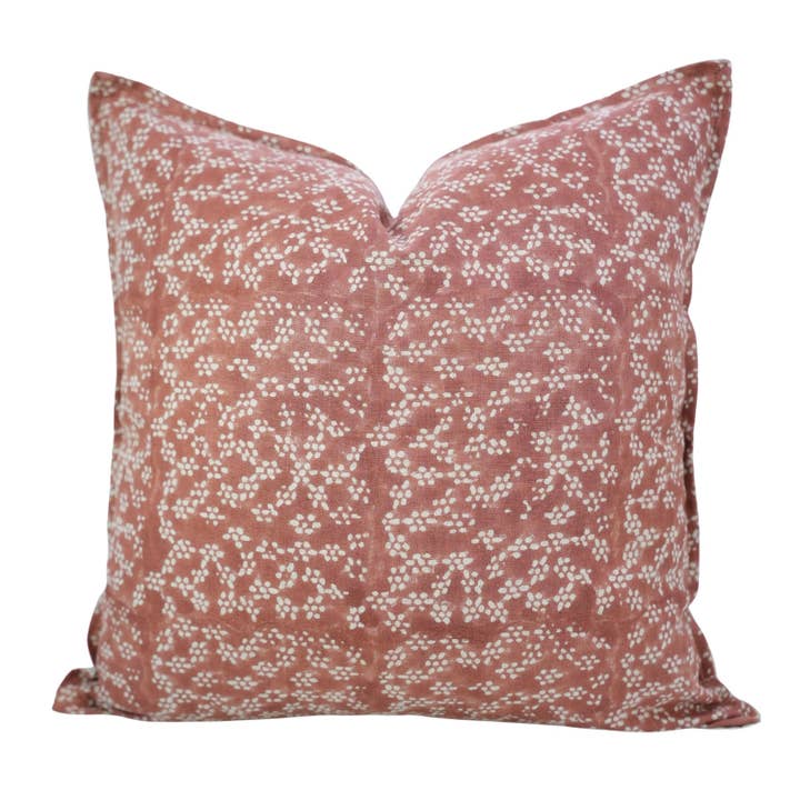 Housse de Coussin Artistique en Pur Lin Oxford Edge - Olavrishti pour la vente par Fabdivine