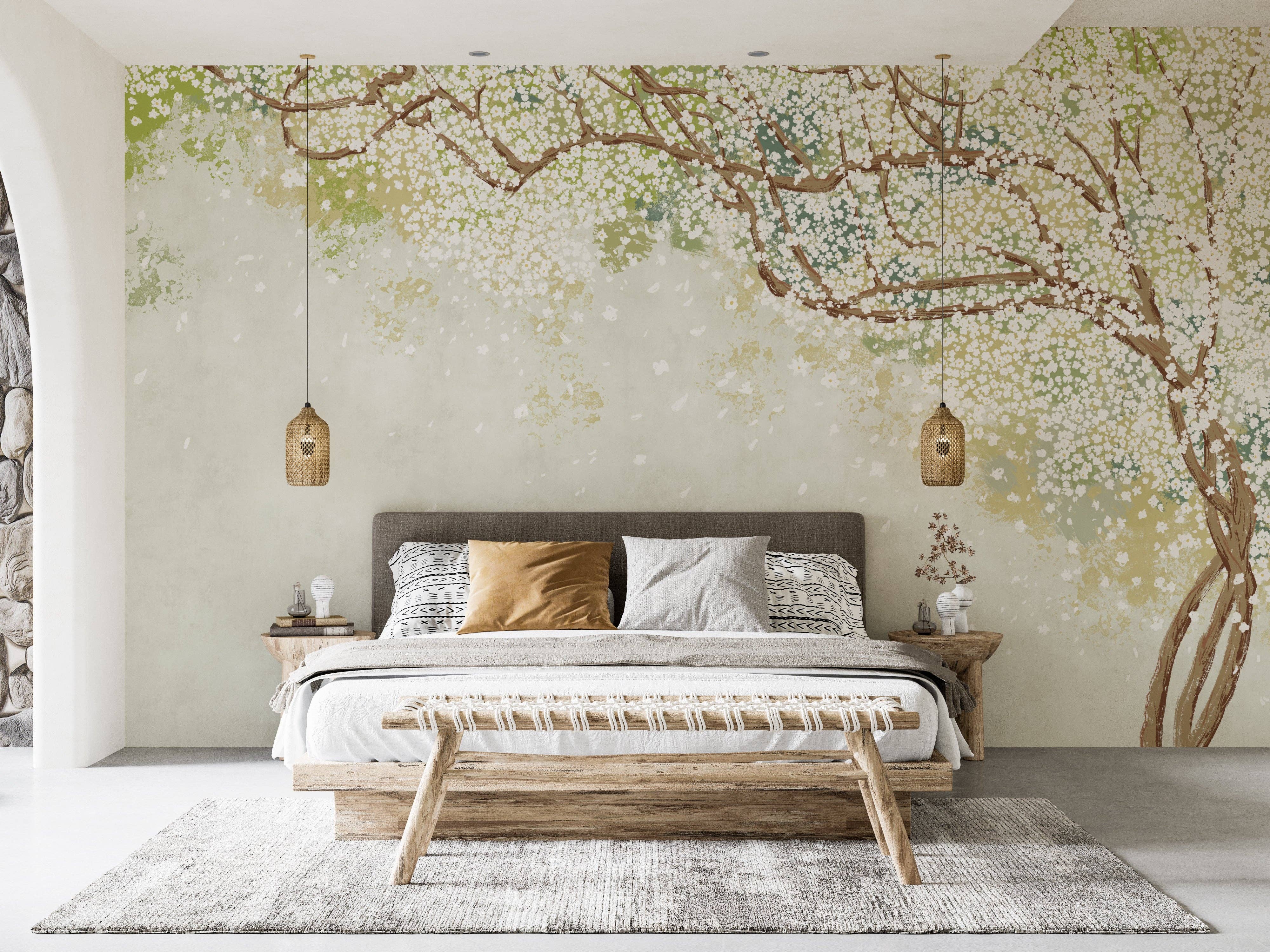 PIPAPEL - Vente Papier peint - Printemps mural1