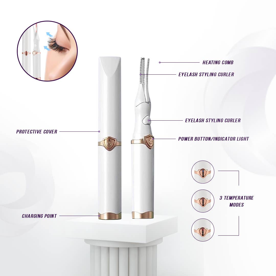 eterus - Wholesale Eyelash Curler - Electric Eyelash Curler3