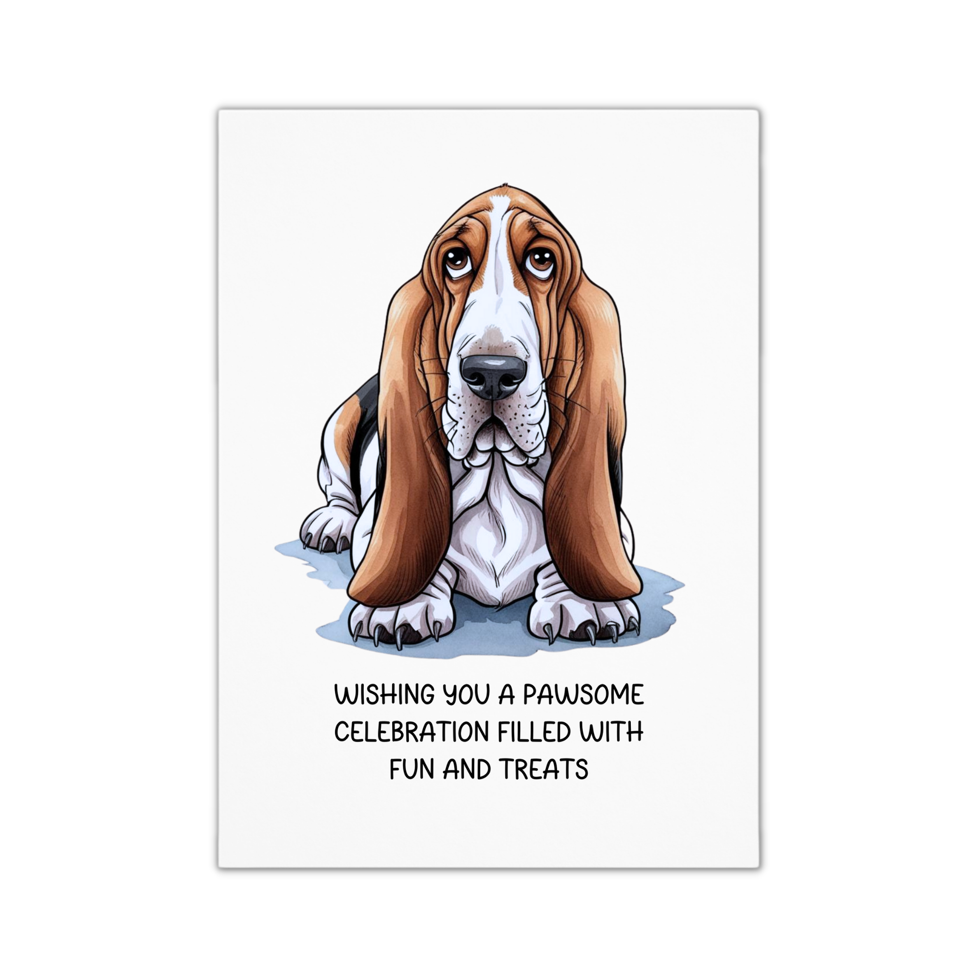 Smirk & Scribble - Wholesale Birthday Card - Unique Funny Birthday Card - Beagle Dog0