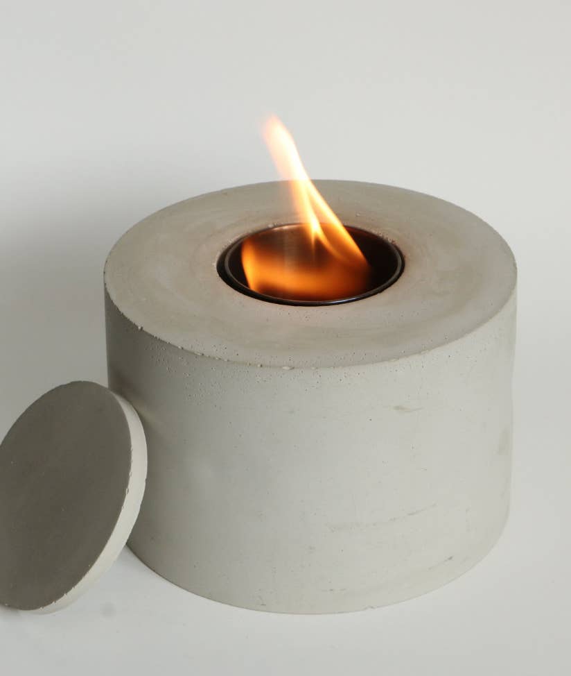 SugarByrd - Wholesale Fire Pit - Tabletop Concrete Fire Pit0