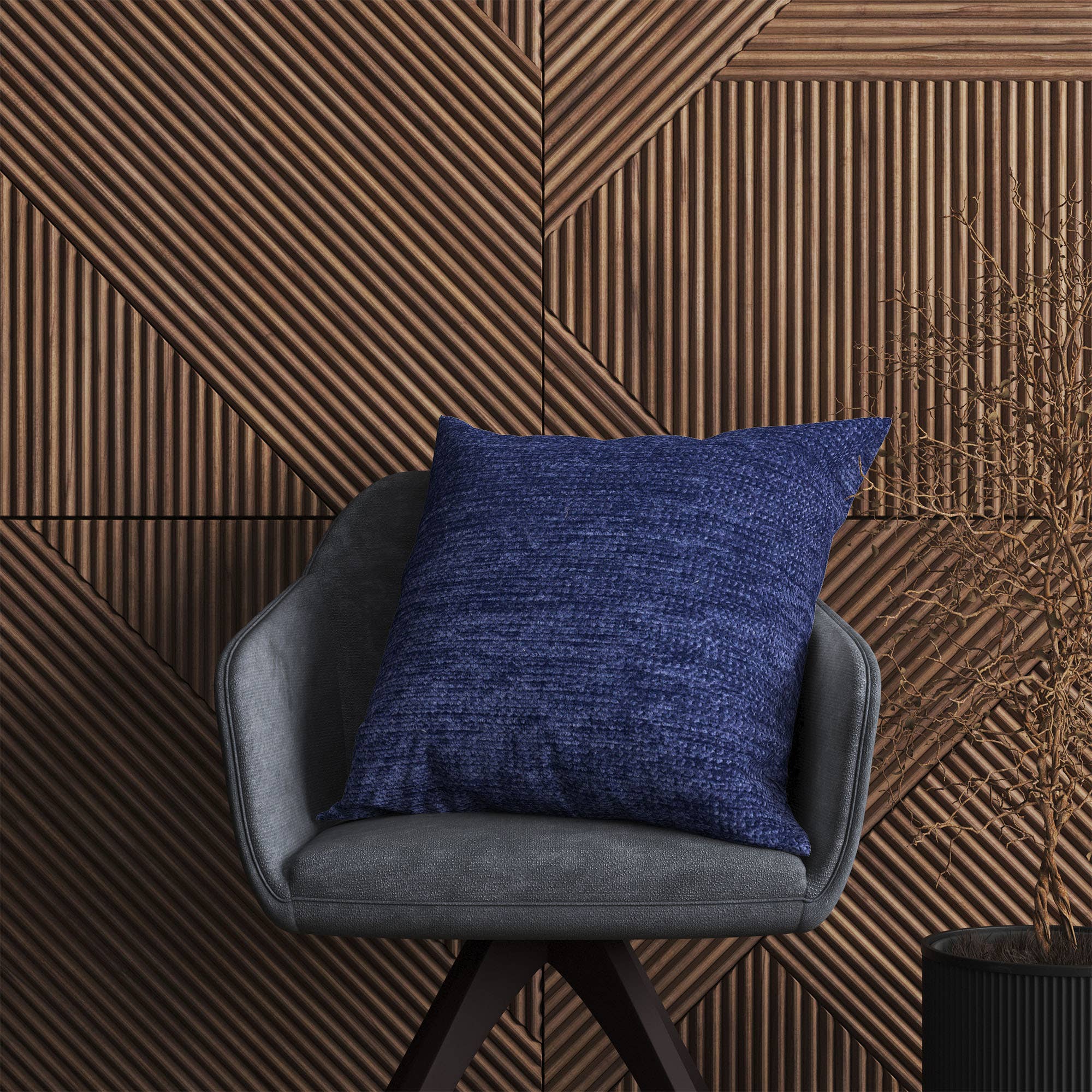 LR Home - Wholesale Throw/Decorative Pillow - Soft Chenille Solid Decorative Indoor Throw Pillow 19