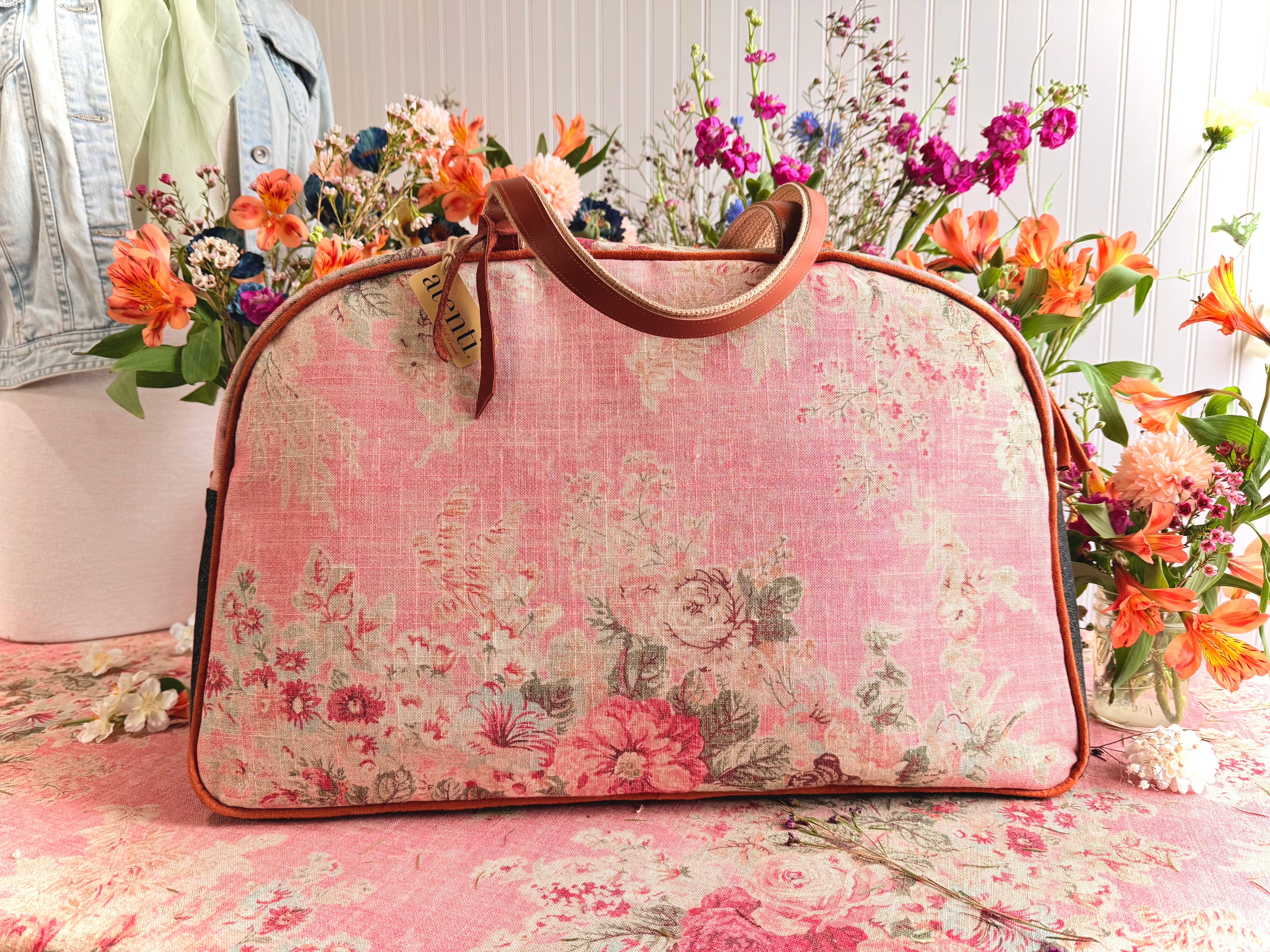 Atenti - Wholesale Weekender Bag - Women's - Handmade Atenti Rosewood Overnighter Weekender– USA Made8