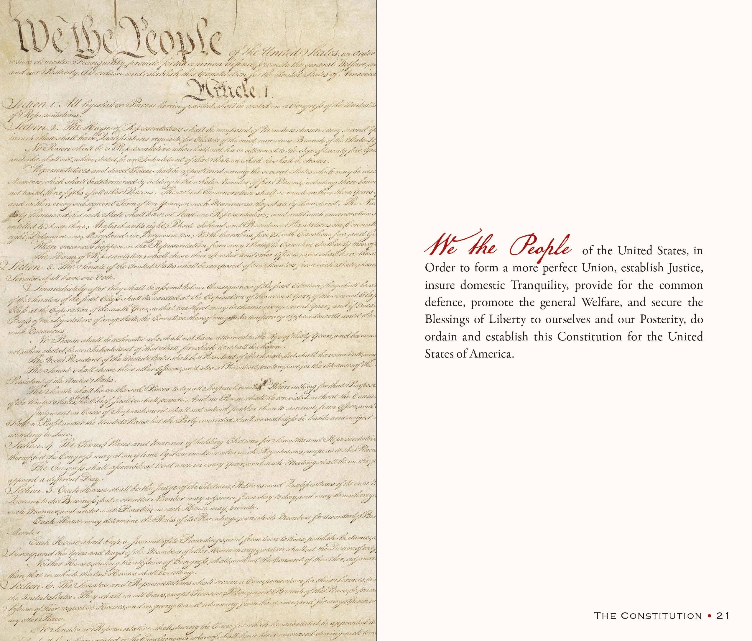 Peter Pauper Press - Wholesale Law Book - The Constitution of the United States of America3