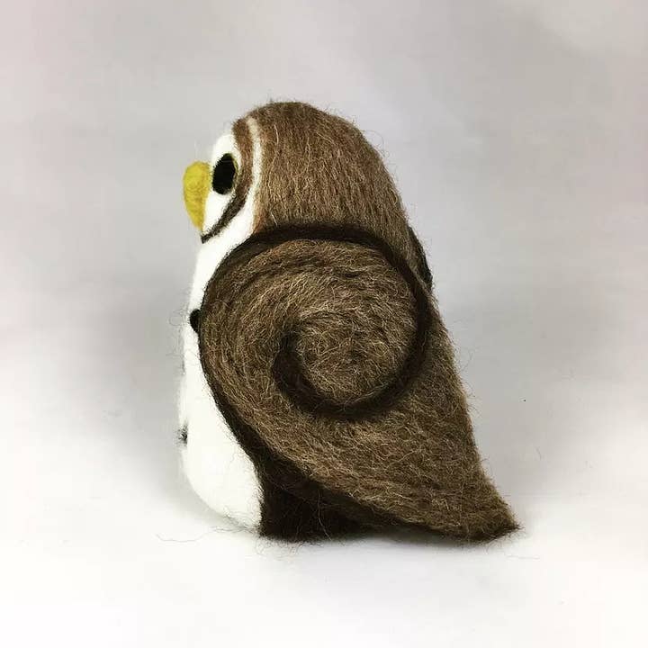 Feather Felts - Wholesale Craft sewing kit - Spotty Owl - Needle Felting Kit3