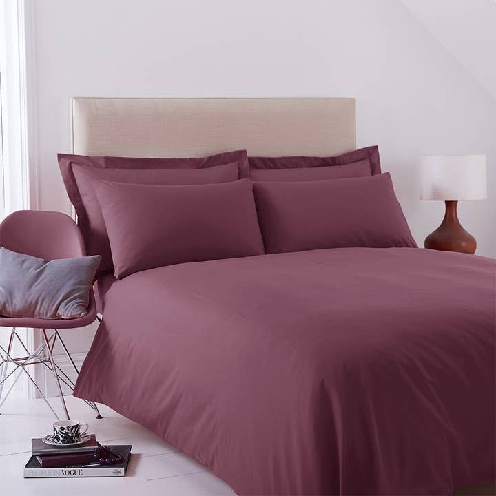 Charlotte Thomas Poetry Plain Dye Duvet Cover Set for wholesale by Vision Linens
