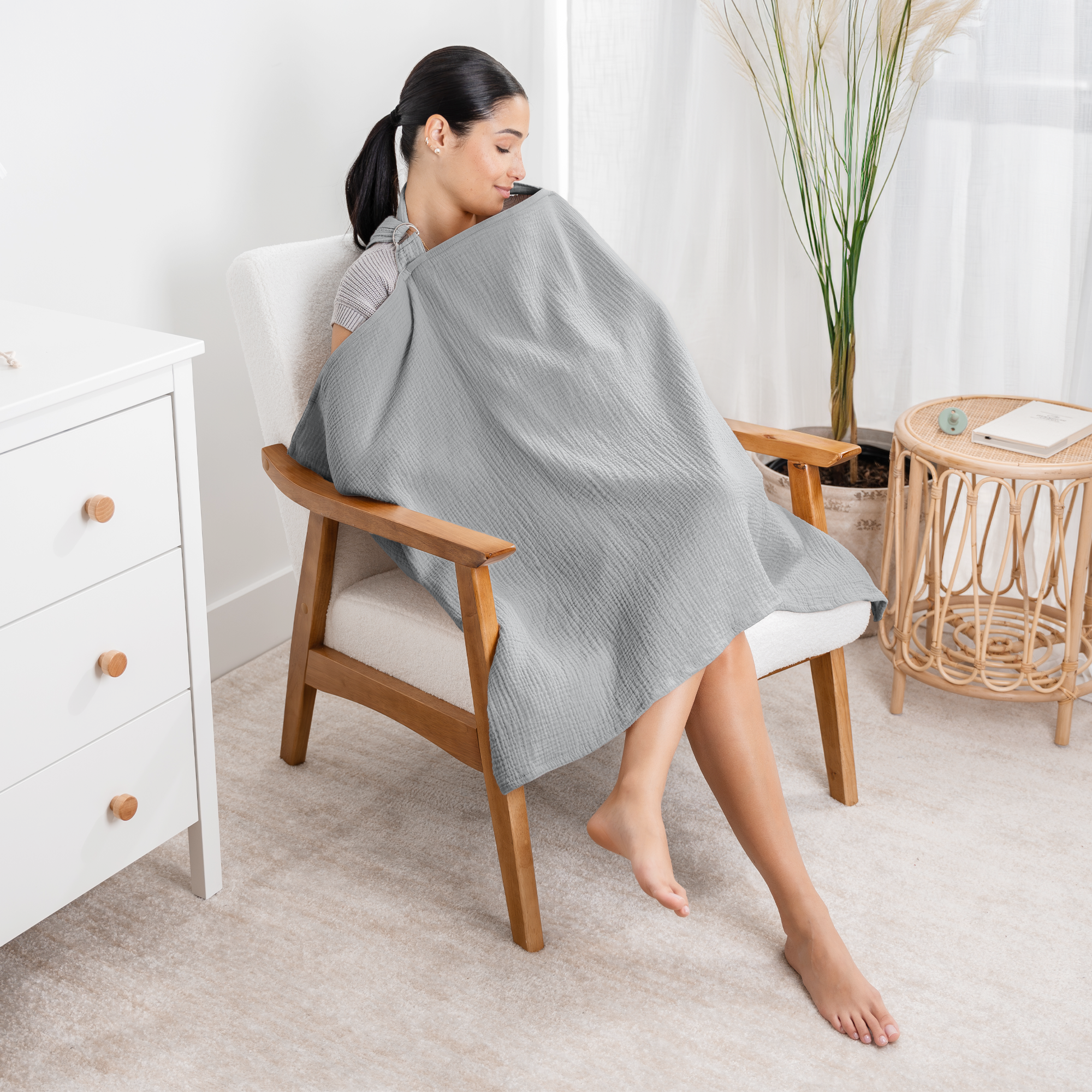 Comfy Cubs - Wholesale Nursing Cover - Maternity - Muslin Nursing Cover - 100% Cotton, Pack of 1 by Comfy Cubs75