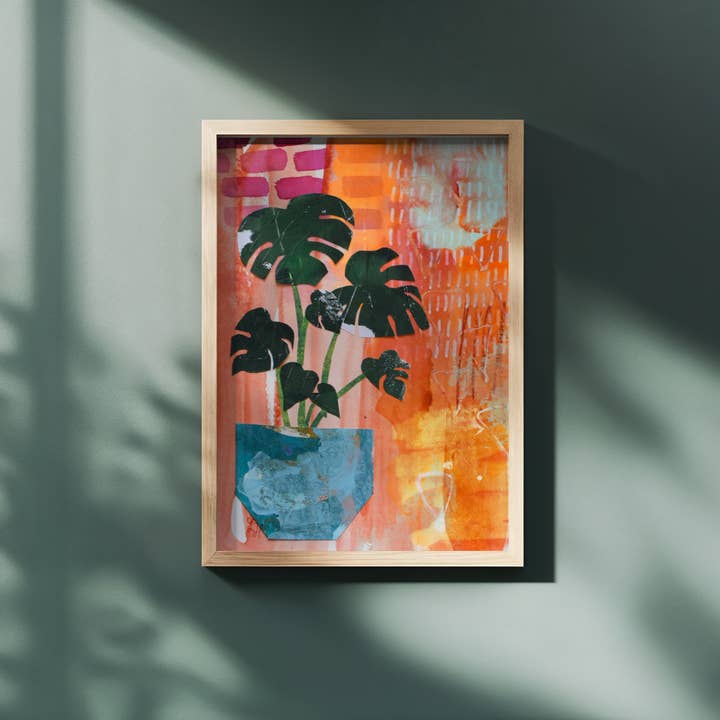 LinHopArt - Wholesale Art Print - Monstera Plant- Fine Art Print 2