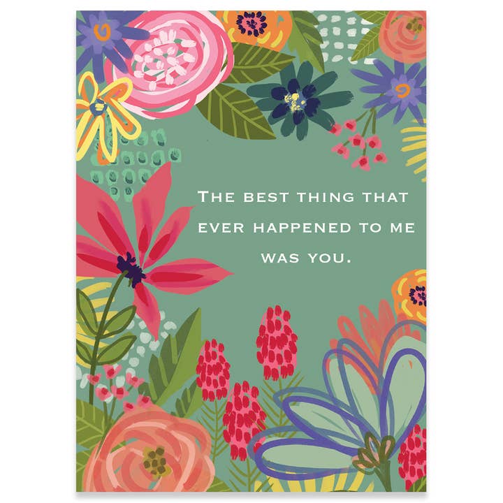 BEST THING|CARTE ANNIVERSARY CARD for wholesale by Calypso Cards LLC