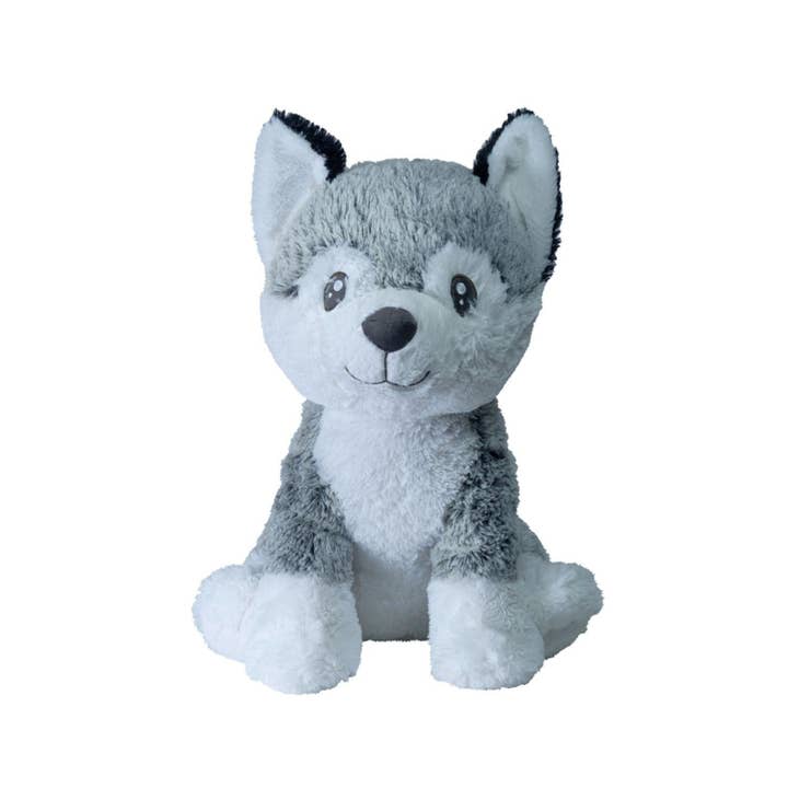 Pioupiou et Merveilles - Vendita all'ingrosso Peluche - Bambini e neonati - Peluche gigante Cane Husky Kodi 50cm - Made in France