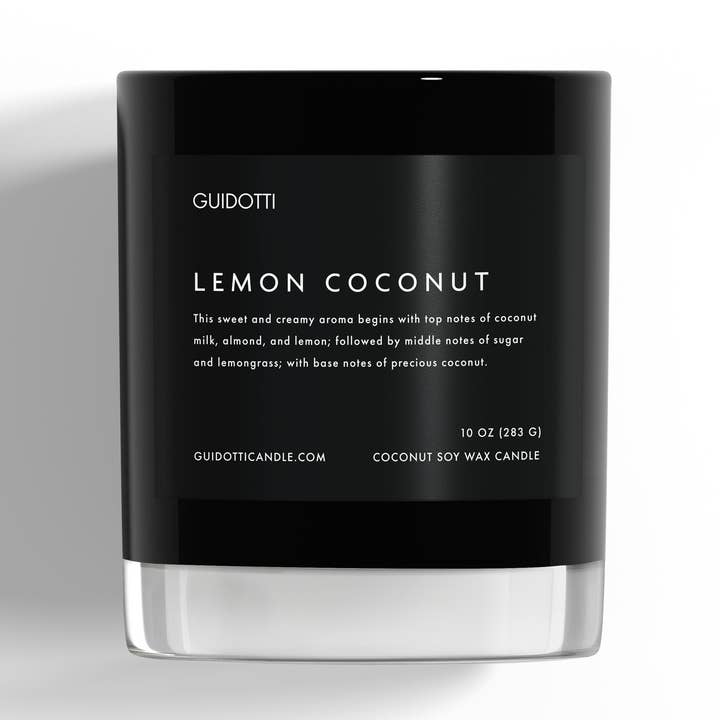 Noix de coco citron pour la vente par Guidotti Candle