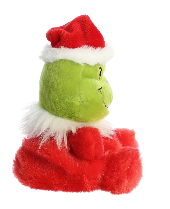 The Honey Den - Wholesale Stuffed/Plush Toy - Kids & Baby - 5" Plush Pal Santa Grinch Palm Pals Stuffed Animal1
