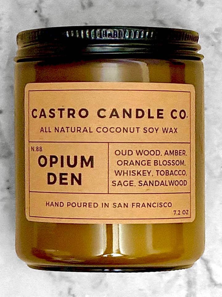 Opium Den - Candle for wholesale by Castro Candle Co.