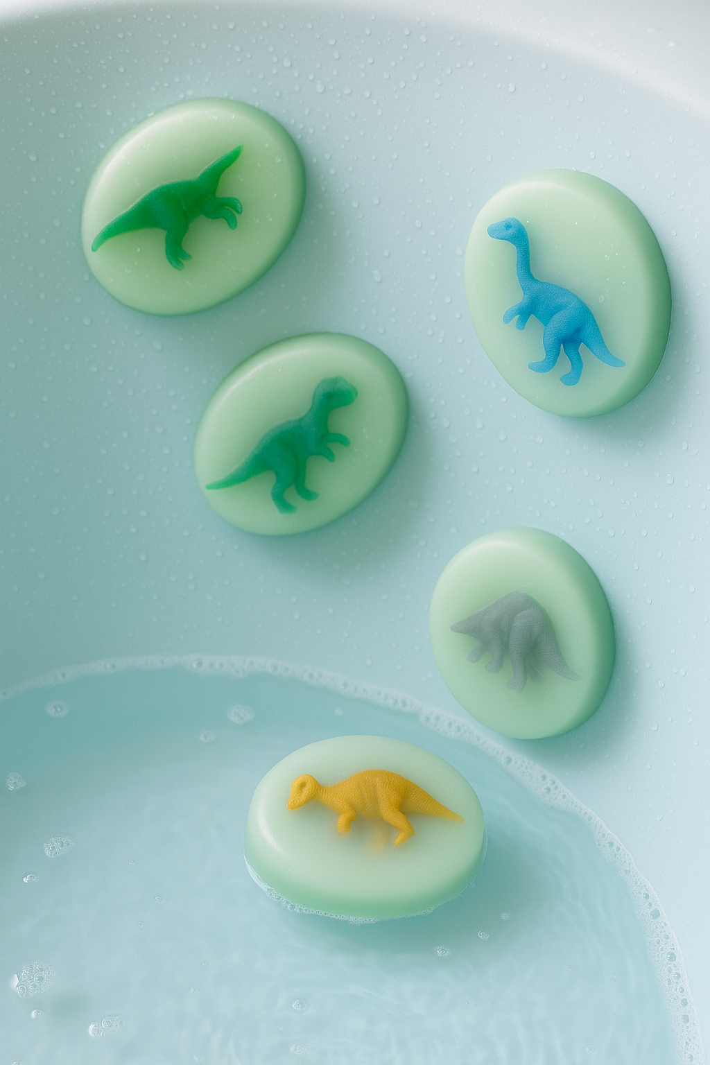 Priscila Leen Arts at Florida Soap Candle - Wholesale Bar Soap - Dinosaur Soap Jurassic glycerin melt and pour handmade toy9