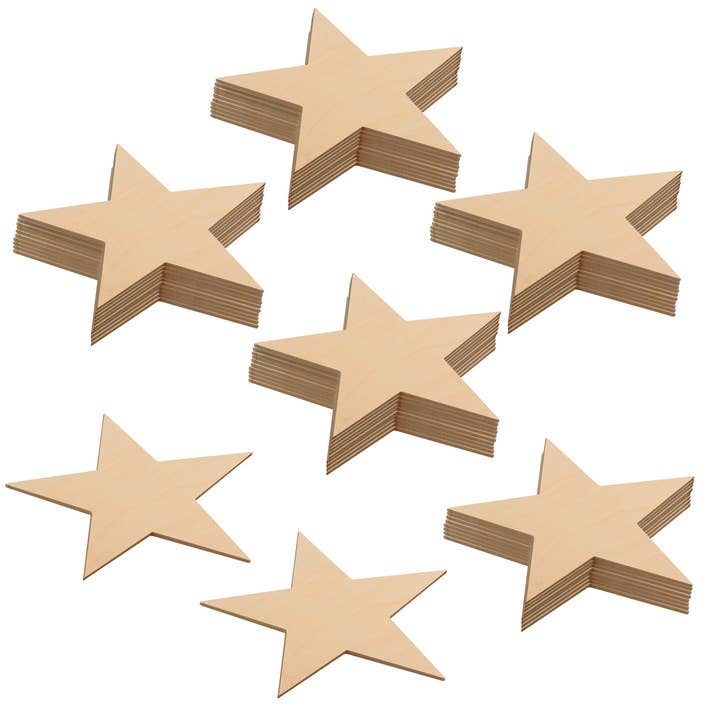 Woodpeckers Crafts - Wholesale Cutouts - Plywood Star