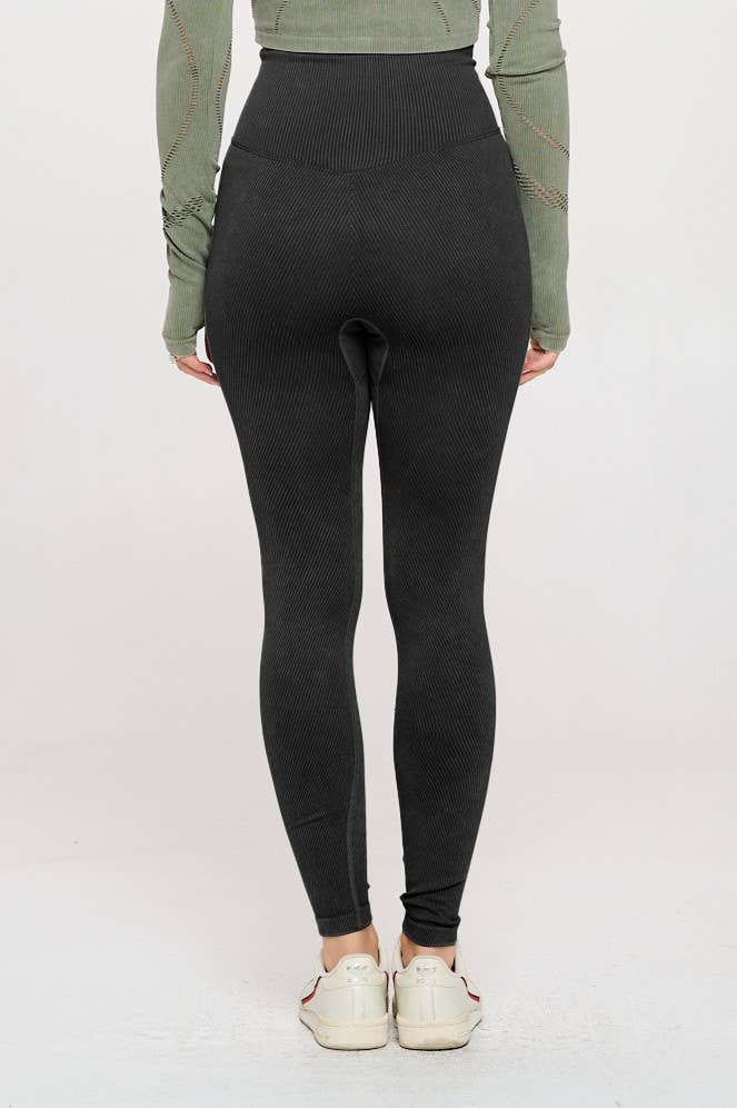 otos active - Vente Legging de sport/d'intérieur – femme - Leggings sans couture effet délavé2