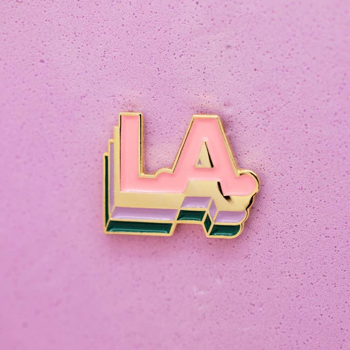 Tiny Deer Studio - Wholesale Lapel Pin/Button - Los Angeles Enamel Pin