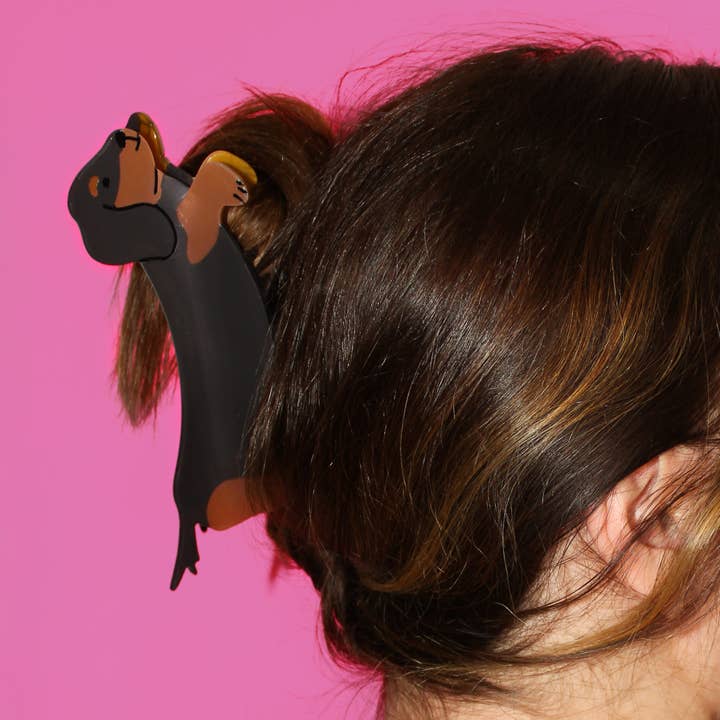 COLETTE BERNARD - Wholesale Hair Clip - Women's - Soufflé The Weenie Dog Claw